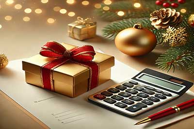 Účtování vánočních benefitů 2024